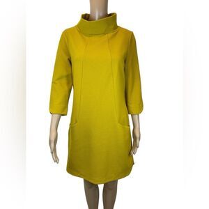 Boden Ribbed Jaquard Women’s Shift Dress with Pockets size 8R